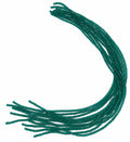 Faceted Glass Beads - Emerald Green, 2.7 x 2 mm
