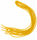 Faceted Glass Beads - Sunflower Yellow, 2.7 x 2 mm