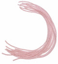 Faceted Glass Beads - Blush Pink, 2.7 x 2 mm