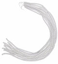 Faceted Glass Beads - Crystal White, 2.7 x 2 mm