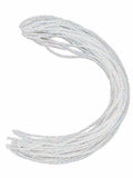 Faceted Glass Beads - Iridescent Crystal, 3.2 x 2.7 mm