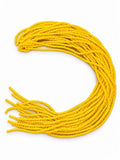Faceted Glass Beads - Bright Yellow, 4.5 x 4 mm Rondelle