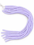 Crystal Rondelle Beads - Soft Lavender, 8 x 6 mm