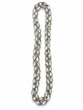 K9 Smoky Gray AB Glass Beads - Faceted Teardrop, 6 x 9 mm