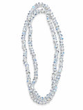 K9 Crystal AB Glass Beads - Faceted Triangle, 8 mm